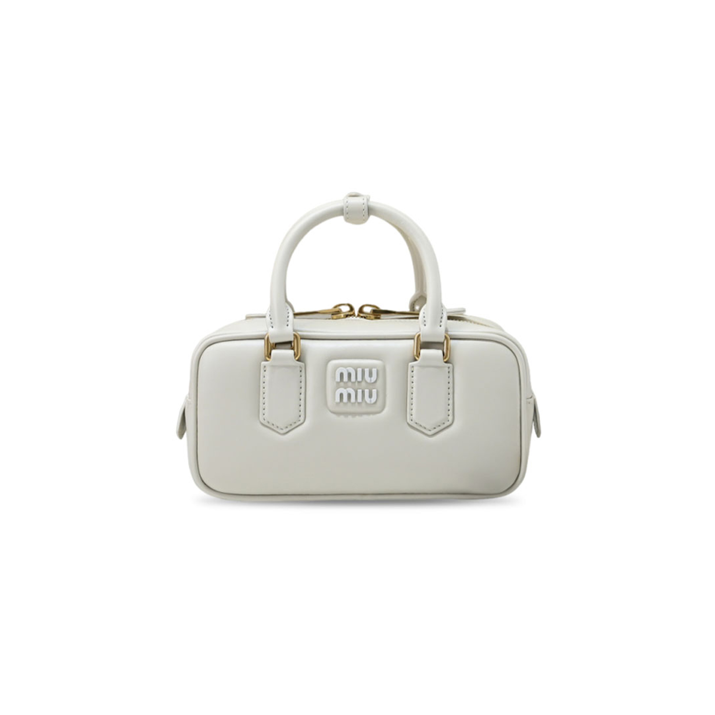 MIU MIU ARCADIE LEATHER BAG 5BB142 (22*10.5*7.5cm)